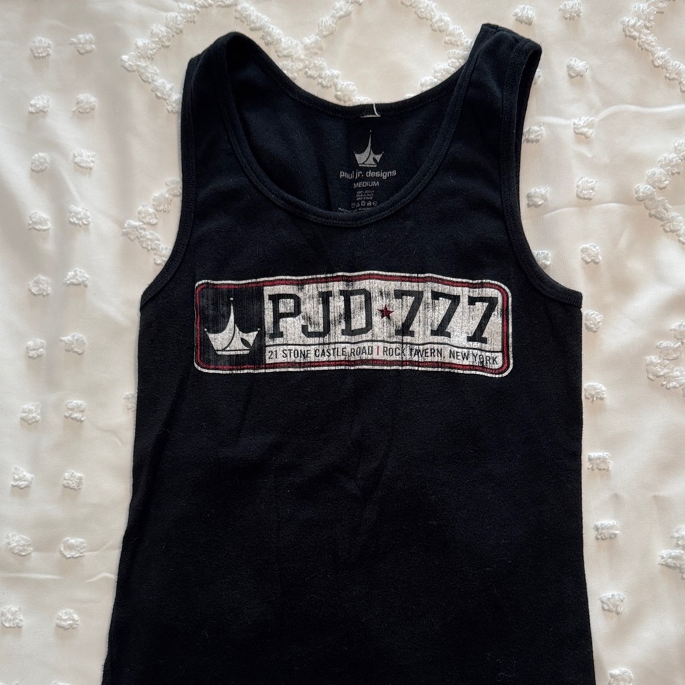 Kids Black Tank Top M